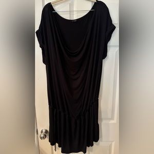 Lascana for VENUS Black Casual Dress Midi